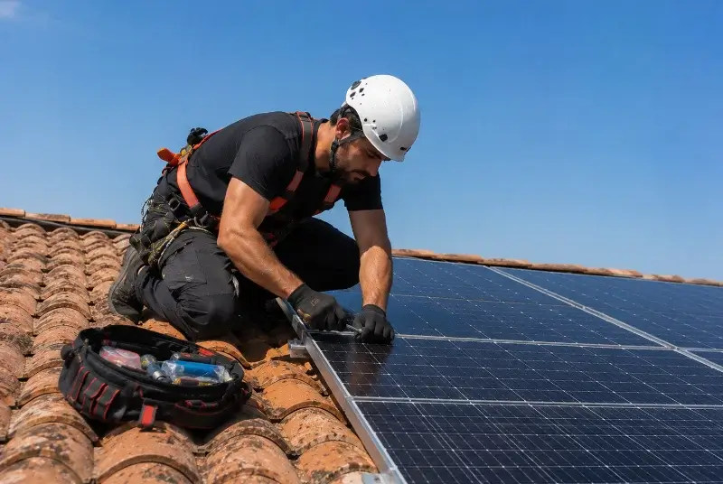 Maintenance et monitoring de panneaux solaires à Saint-Paul-lès-Dax